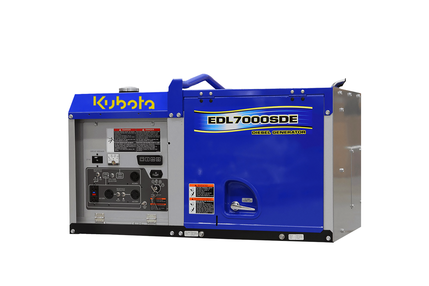 Residential Diesel Generator | Lowboy Kubota 7kW